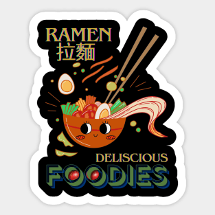 DELISCIOUS FOOD FOR FOODIES!! Sticker